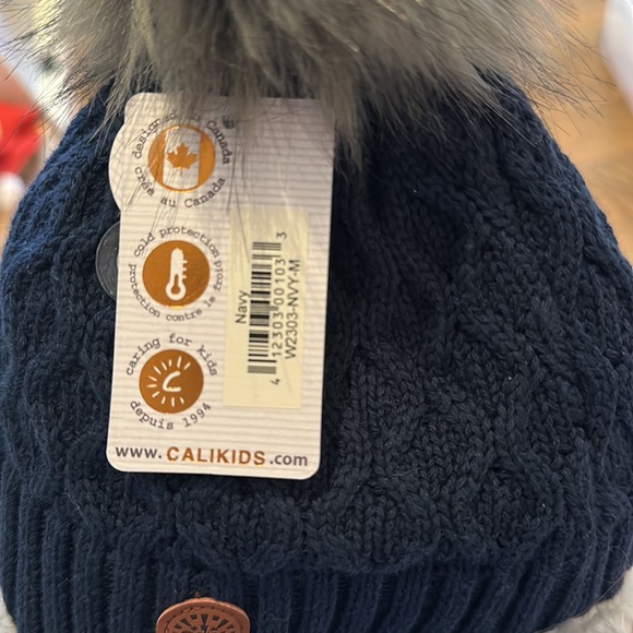 Super cozy Calikids winter hat NWT - Picture 6 of 6